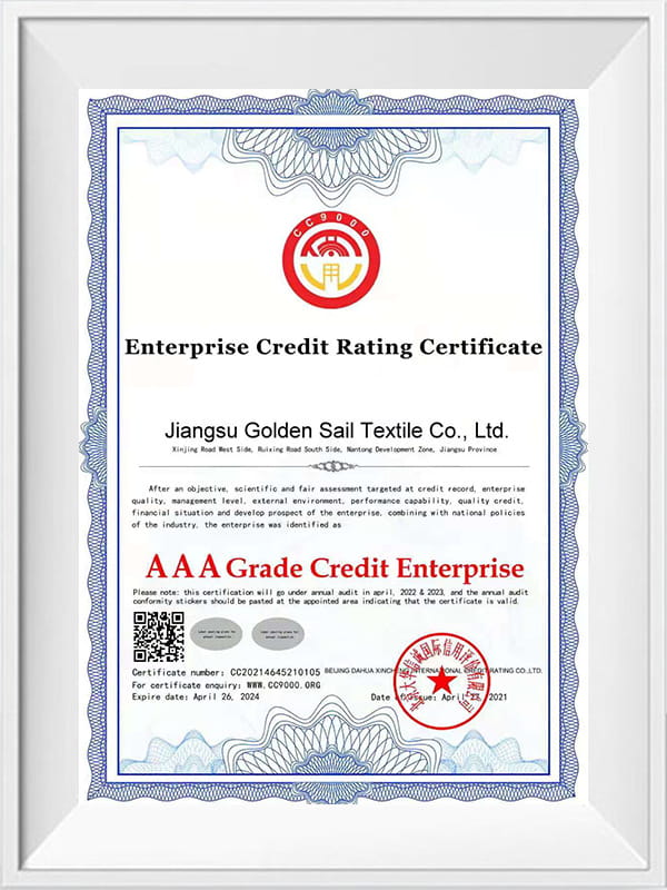 Certificado de classificação de crédito empresarial